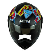 Casco Ich 3110 Kids Change Negro Rojo